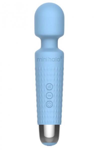 Mini Halo Wireless Wand 20x Silicone Powder Blue