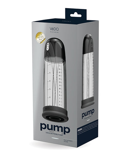 Pump Rechargeable Vacuum Penis Pump Black