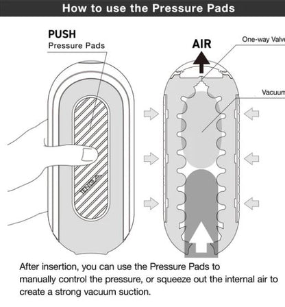 Flip Zero Gravity Vibrating - White
