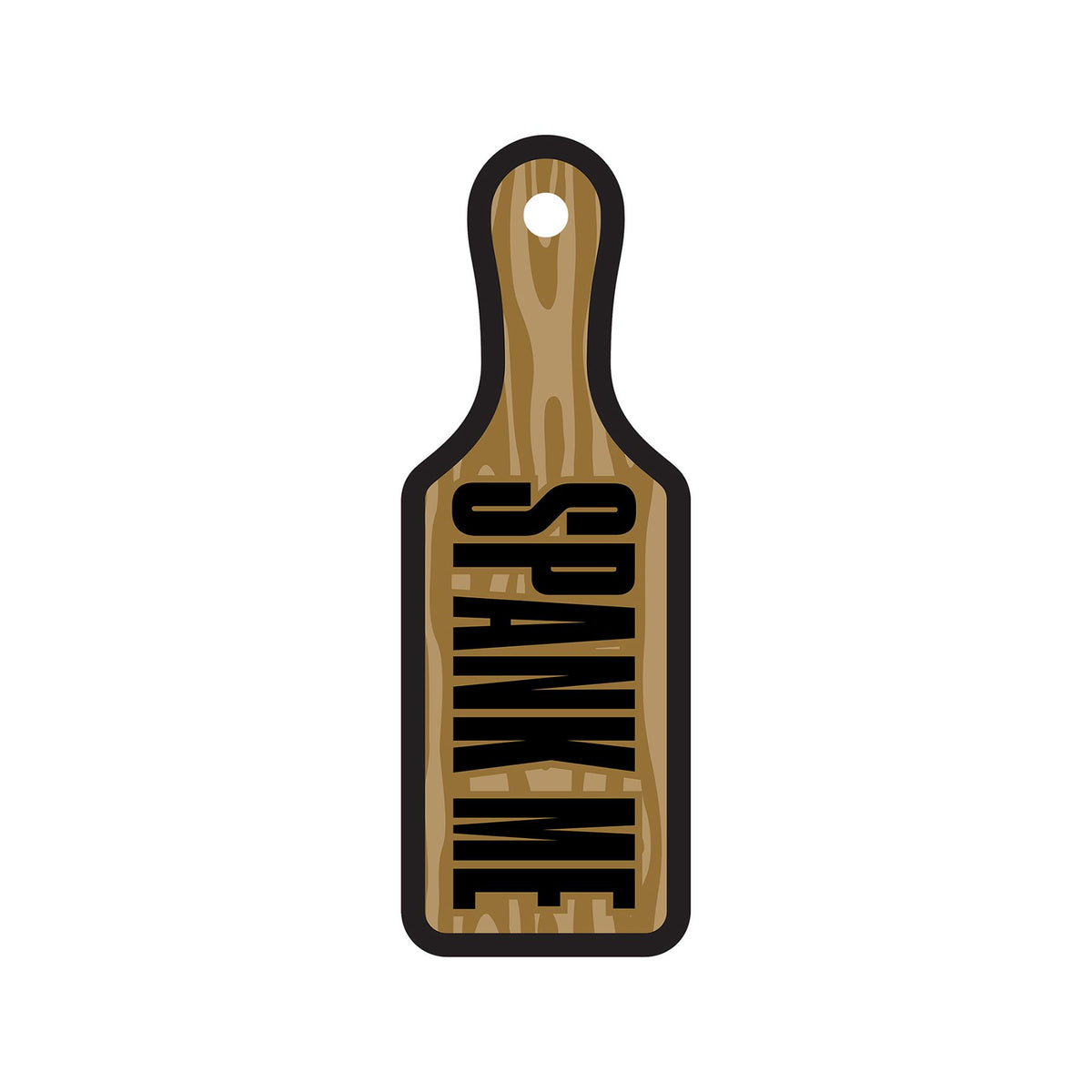 Wood Rocket Air Freshener Spank Me Paddle