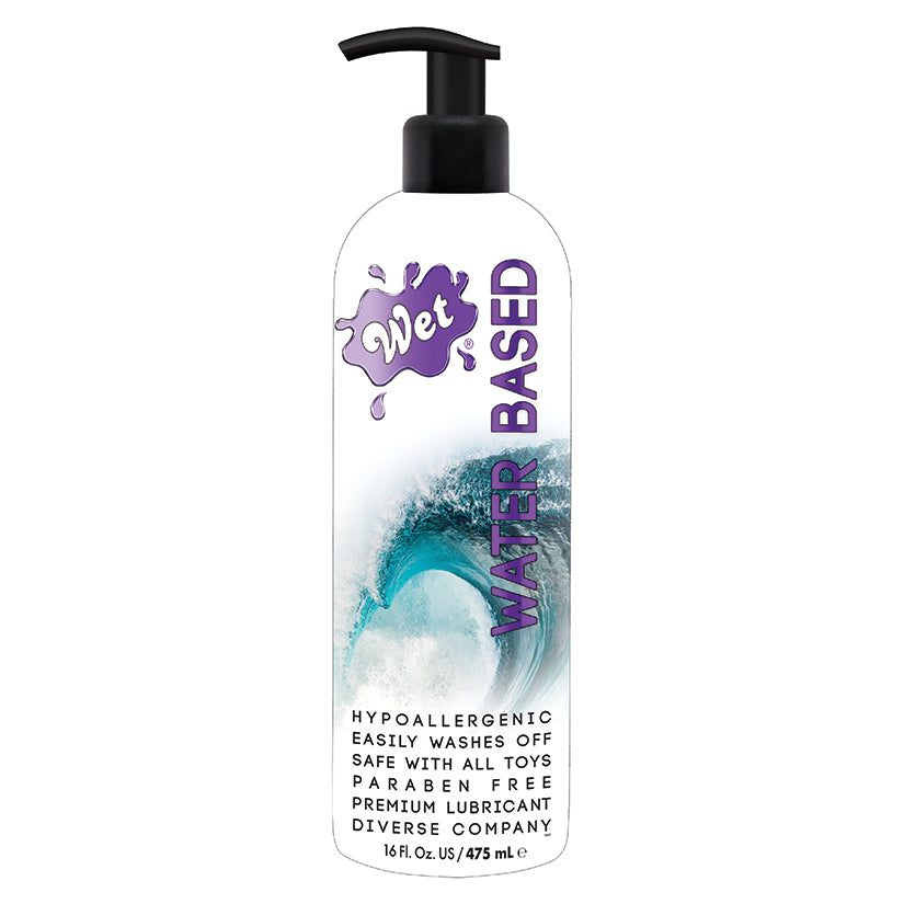 Wet Original Water Based Gel Lubricant 16oz