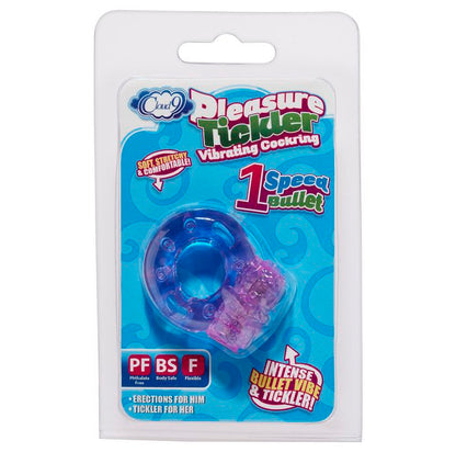 Cloud 9 Pleasure Tickler 1 Speed Ring Purple