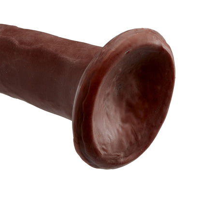 Cloud 9 Novelties Dual Density Real Touch 7 Inch With No Balls - Brown