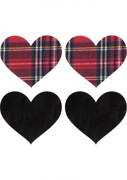 Peekaboos Schoolgirl Hearts Pasties O/S