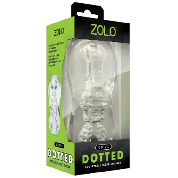 Zolo Gripz Dotted Clear