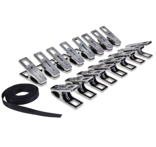 Edge Body Zipper Clothes Pins