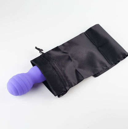 Twisty Dual Vibrating Wand Neon Purple