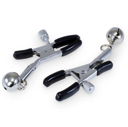 Kink Curious Ball Gag & Nipple Clamps Set Black