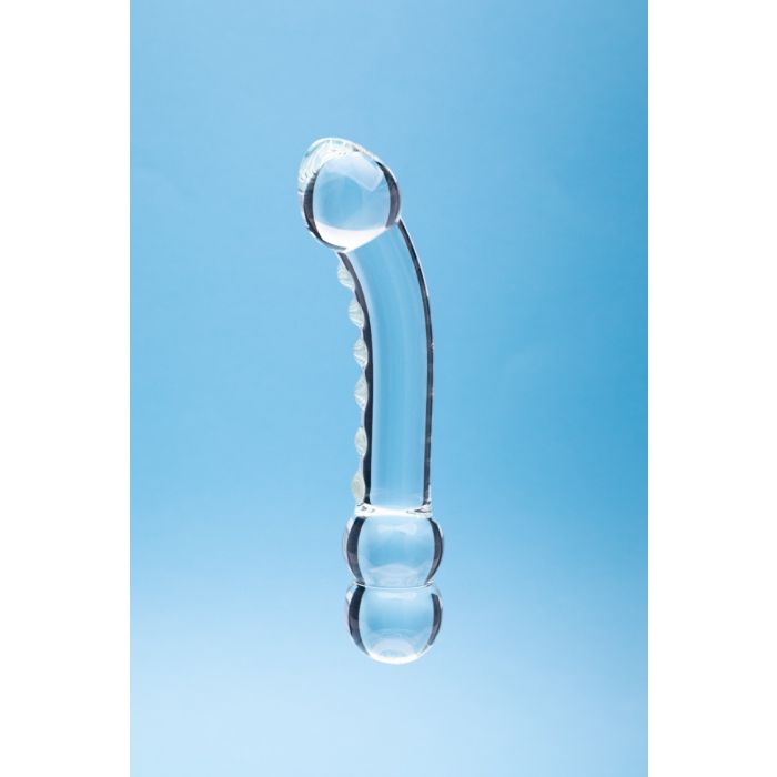 Clarity Glass Dildo Celestial Ridge