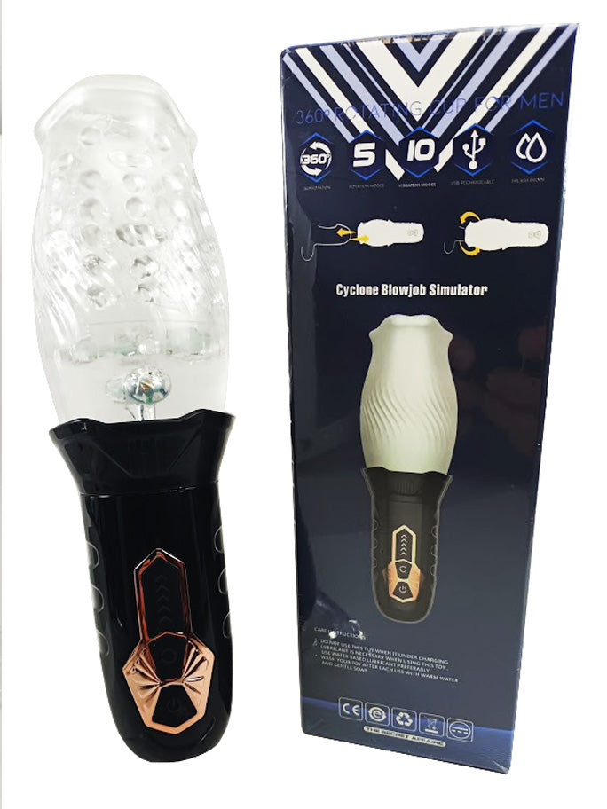 Cyclone Spinning Blow Job Simulator – Black