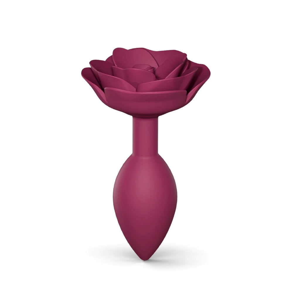 Love To Love Open Roses Anal Plug Medium Plum Star