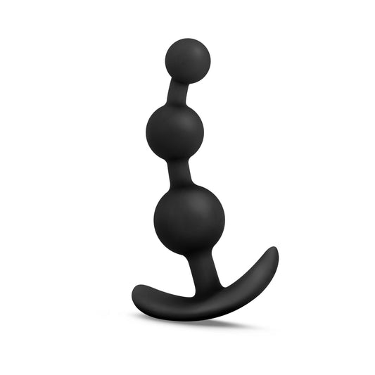 Anal Adventures Platinum Small Anal Beads Black