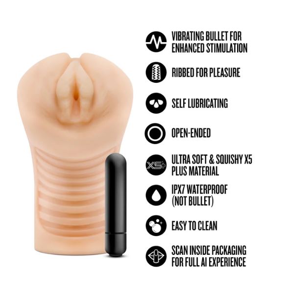 Enlust Georgia Male Masturbato W/bullet Vibrator