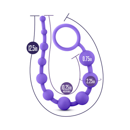 Luxe Silicone Anal Beads