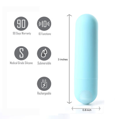 Jessi Super Charged Mini Teal Bullet