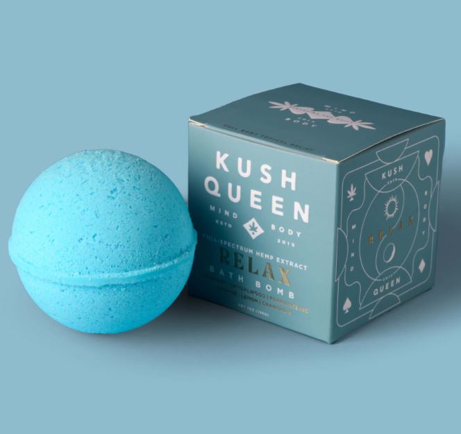 Kush Queen Bath Bomb Relax 250MG