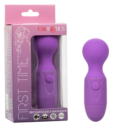 First Time Rechargeable Vibrator Massager - Purple