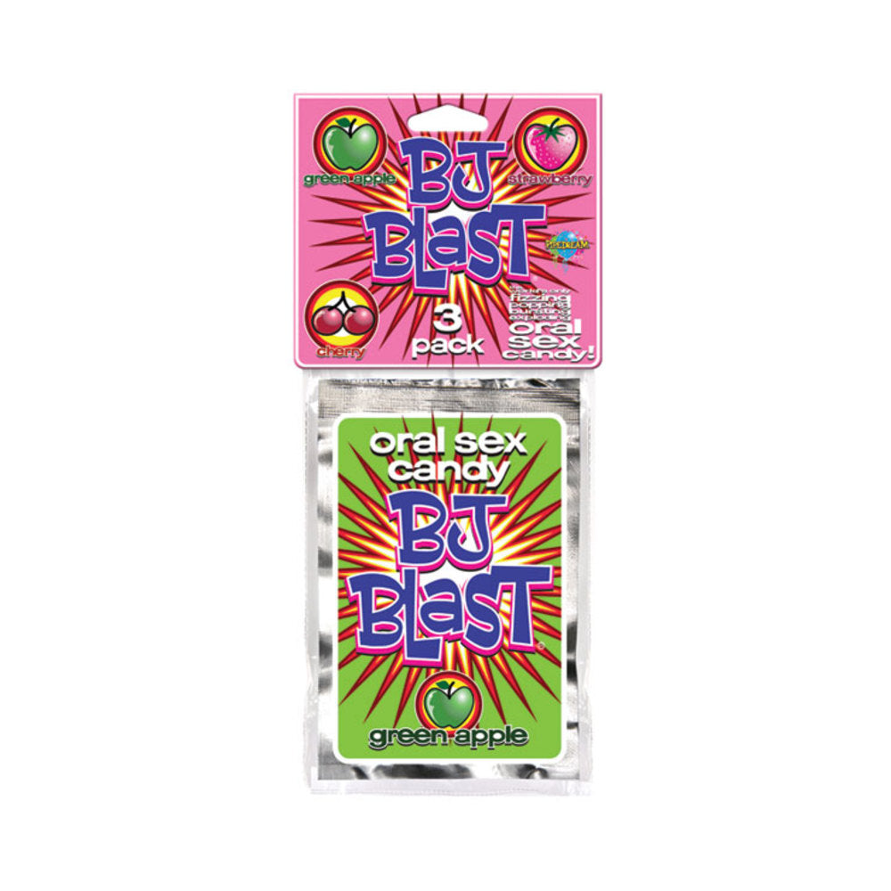 BJ Blast 3 Pack Strawberry, Cherry & Apple