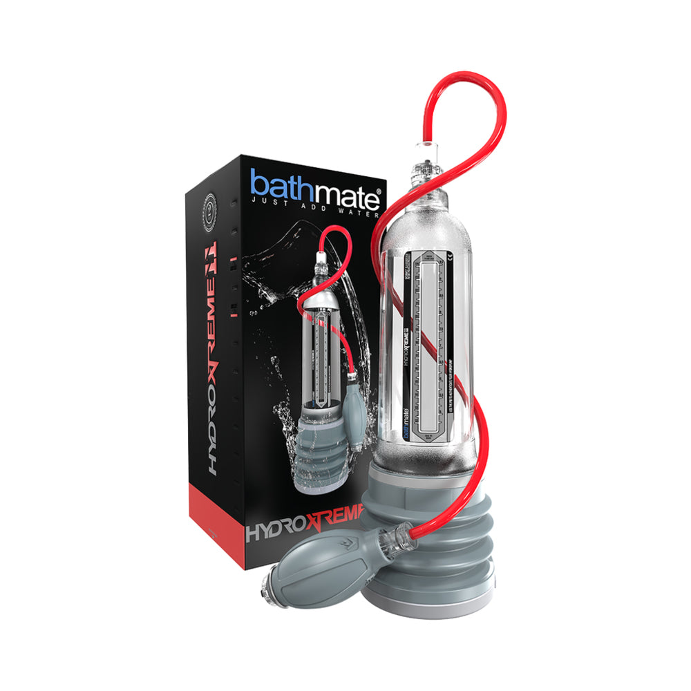 Bathmate Hydroxtreme 11 Penis Pump Crystal Clear