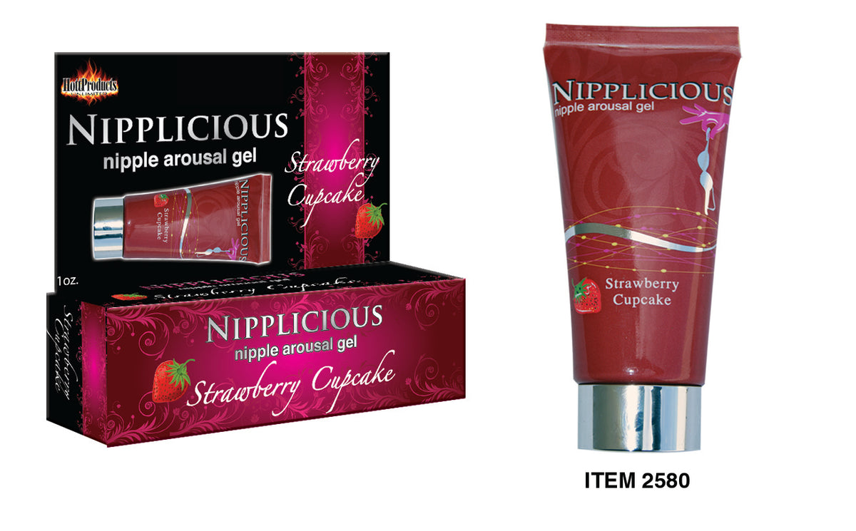 Nipplicious Strawberry 1oz Tube