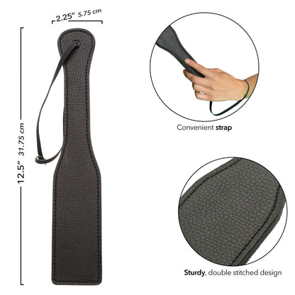 Nocturnal Collection Stitched Paddle - Black