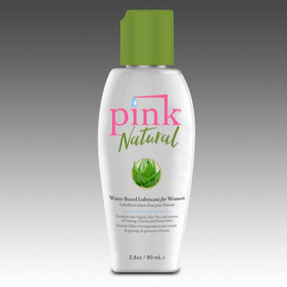 Pink Natural Water Based Lubricant 2.8oz