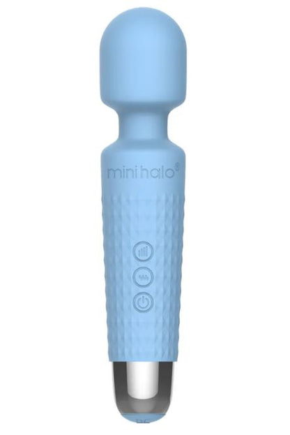 Mini Halo Wireless Wand 20x Silicone Powder Blue