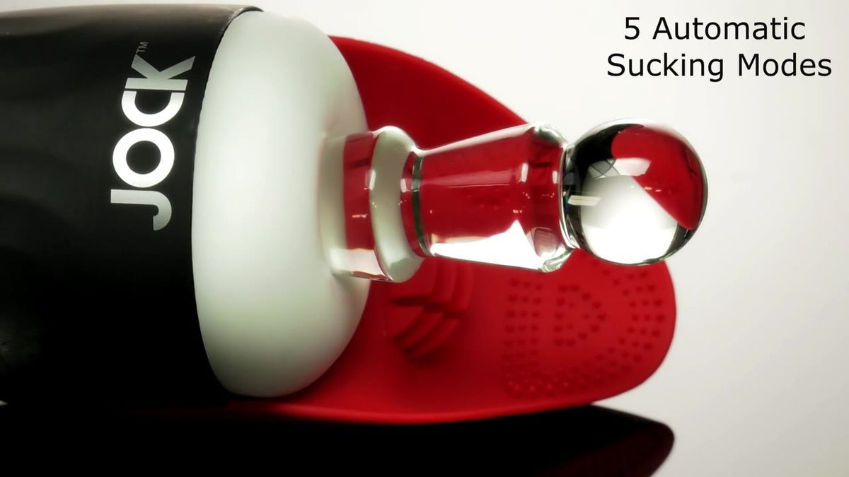 Sucking and Vibrating Masturbator