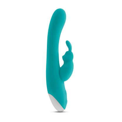 Hop - Rave Rabbit Plus Dual Stimulator - Aquamarine
