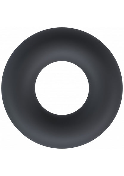 Levelz Liquid Silicone Cock Ring S Black