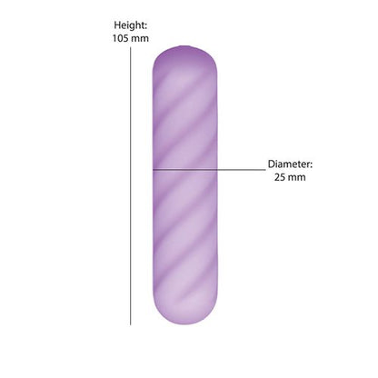 Softies Dual Layer Bullet 4'PU Layer Bullet 4'PURPLE
