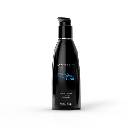 Wicked Aqua Heat Waterbased Warming Sensation Lubricant 2oz.
